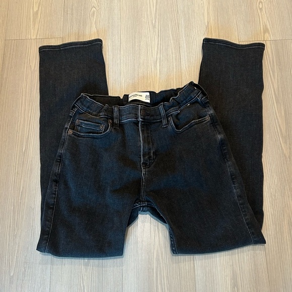 Abercrombie kids black skinny jeans - Picture 2 of 3